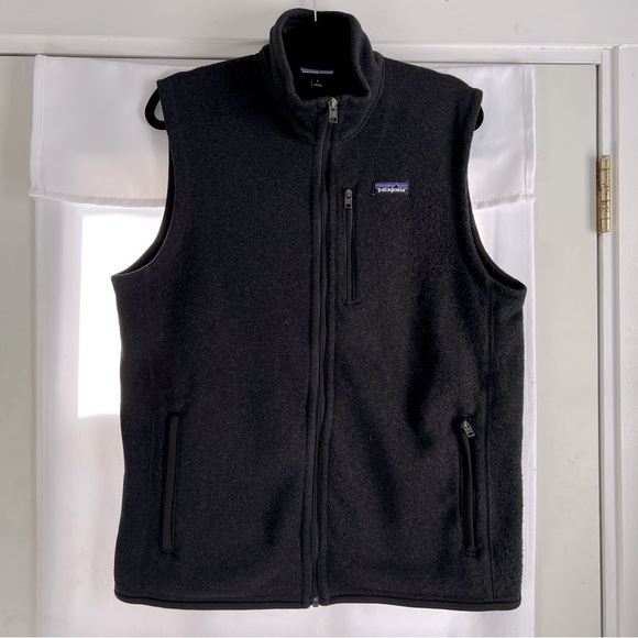 Patagonia Other - Patagonia Better Sweater Vest Black Men’s Large Style 25882